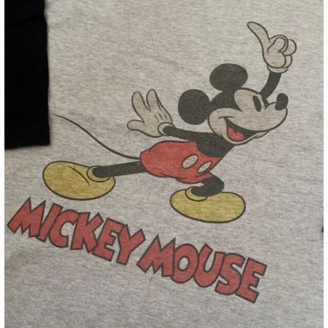 Disney - ミッキー ラグラン Tシャツ 七部丈 Sサイズの通販 by Disney - ミッキー ラグラン Tシャツ 七部丈 Sサイズの通販 by