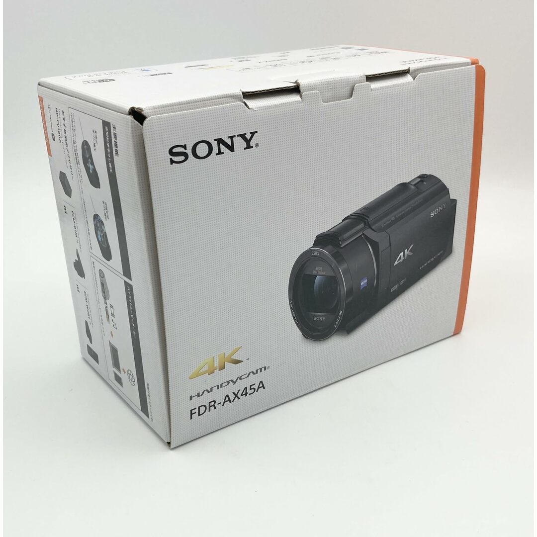 ソニー 4K  ビデオカメラ  FDR-AX45A ブロンズブラウン