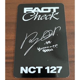 NCT127 - NCT 127 Fact Check ドヨン トレカの通販 by hohoco's shop