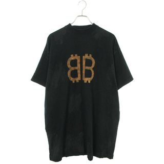 バレンシアガ(Balenciaga)のバレンシアガ  23AW  739028 TOVN8 BBロゴオーバーサイズTシャツ メンズ 2(Tシャツ/カットソー(半袖/袖なし))