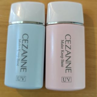 セザンヌケショウヒン(CEZANNE（セザンヌ化粧品）)のCEZANNE　皮脂テカリ防止下地　ライトブルー　ピンクベージュ(化粧下地)