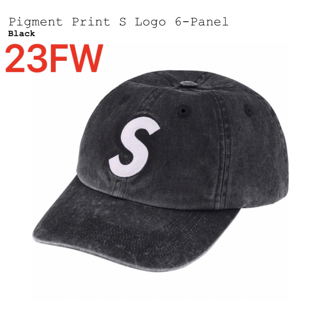 Supreme Pigment Print S Logo 6-Panel