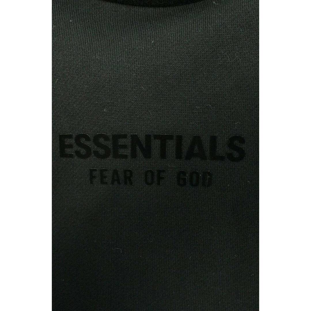 フォグ ESSENTIALS Hoodie Jet Black フロントロゴプルオーバーパーカー メンズ L