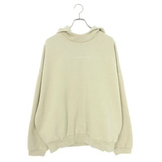 フィアオブゴッド(FEAR OF GOD)のフォグ  ESSENTIALS Hoodie  Core Heather フロントロゴプルオーバーパーカー メンズ L(パーカー)