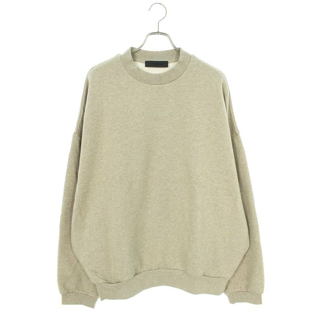 フォグ  ESSENTIALS Crew Neck Gold Heather フロントロゴクルーネックスウェット メンズ L