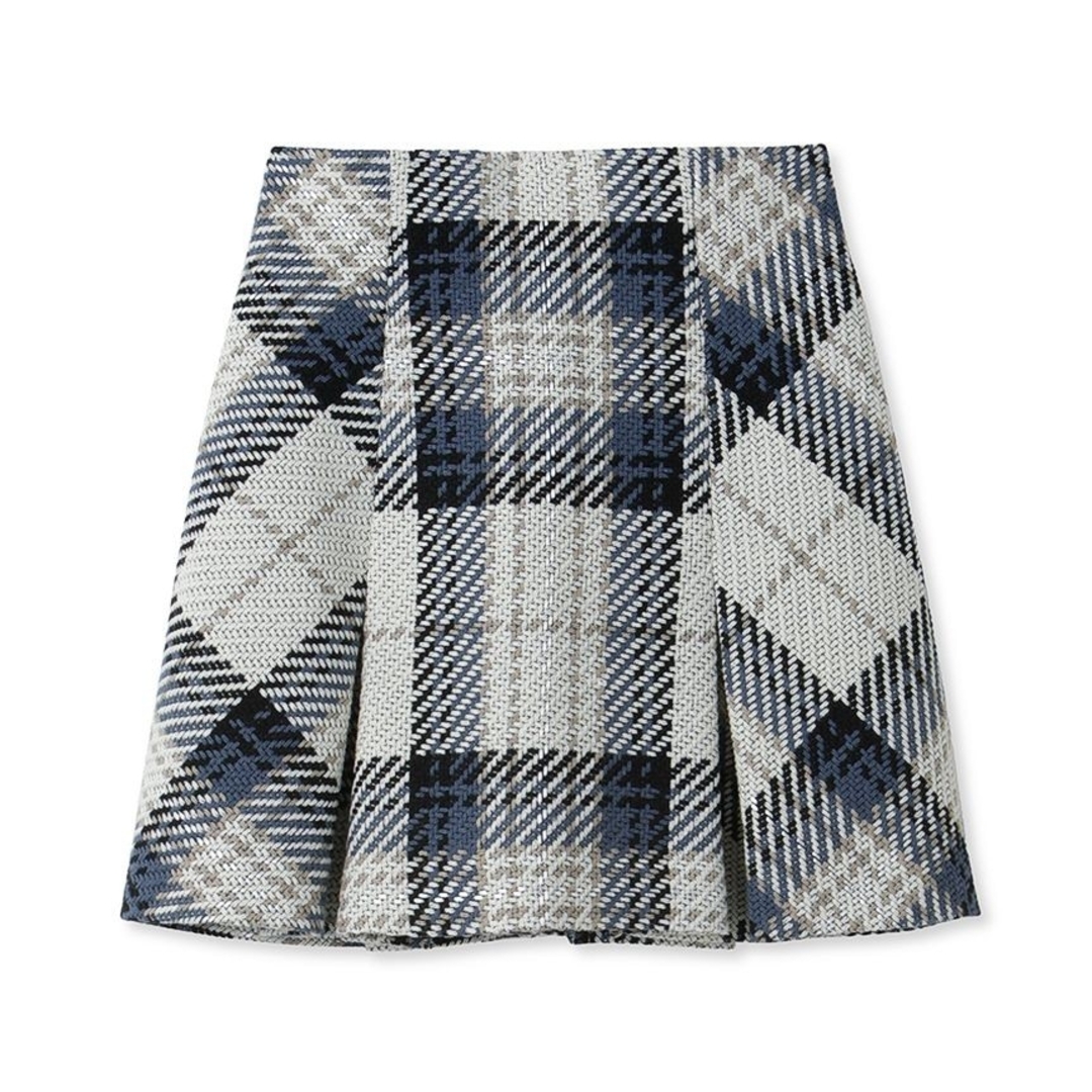 SNIDEL - ラスト 新品 SNIDEL ロービングチェックミニスカー SNIDEL - ラスト 新品 SNIDEL ロービングチェックミニスカー