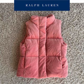 ポロラルフローレン(POLO RALPH LAUREN)のポロ ラルフローレン キッズ ダウンベスト コーデュロイ ジレ 6 交渉可能(ジャケット/上着)