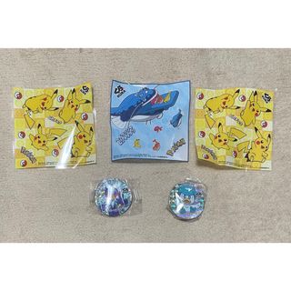 ポケモン(ポケモン)の【びっくらポン】ホログラムマグネット　クワッス＆ウェーニバル【ポケモン】(キャラクターグッズ)