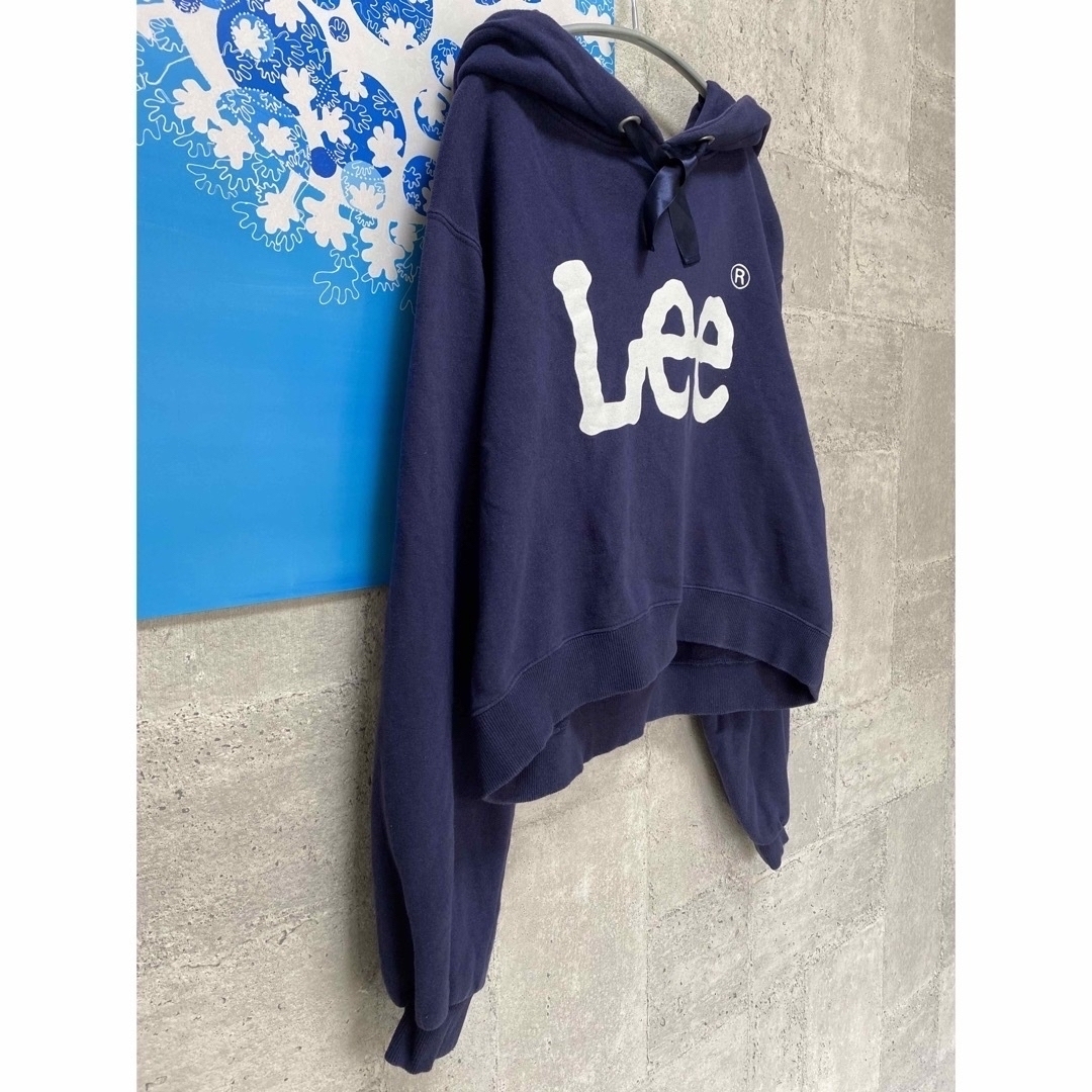 Lee(リー)のLEEショート丈ビッグロゴパーカー⭐️超可愛い⭐️ レディースのトップス(パーカー)の商品写真