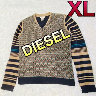 ディーゼル(DIESEL)のディーゼル メンズ 長袖セーター XLサイズ(ニット/セーター)