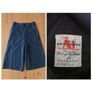 【新品・未使用品】マーガレットハウエル FLANNEL パンツ キュロット