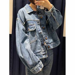 ロデオクラウンズワイドボウル(RODEO CROWNS WIDE BOWL)のロデオクラウンズ ♡Rough Chic SMOOTH JACKET(Gジャン/デニムジャケット)