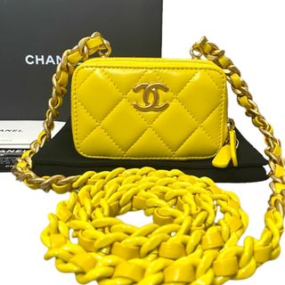 シャネル(CHANEL)の【新品・未使用】希少開運カラー❣️CHANELミニヴァニティ　カメラ　ショルダー(ショルダーバッグ)