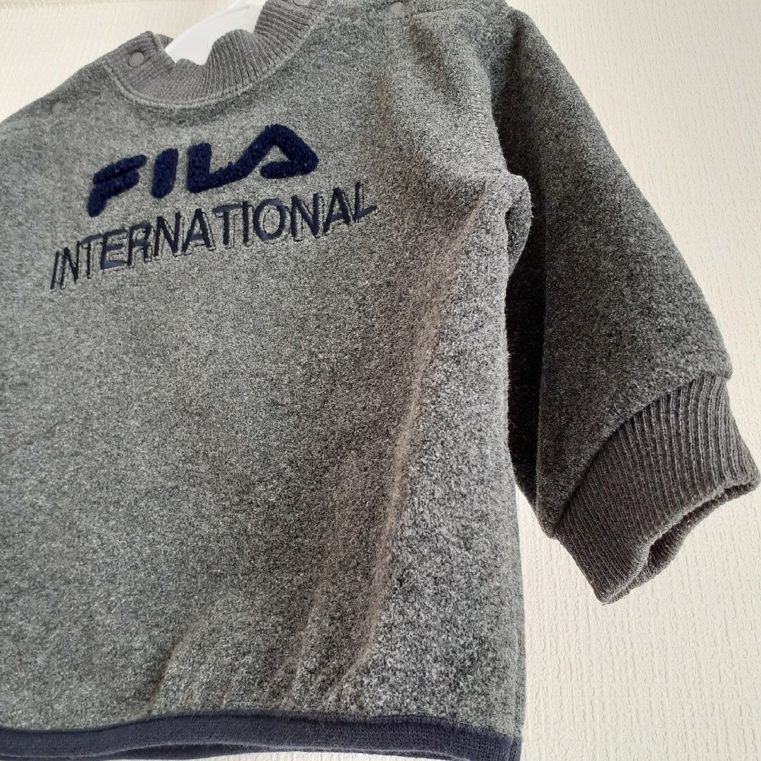 FILA(フィラ)のFILAトップス/size80 キッズ/ベビー/マタニティのベビー服(~85cm)(トレーナー)の商品写真