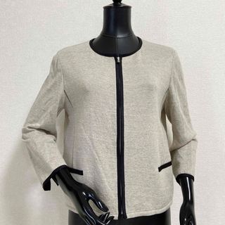 HANAE MORI - 美品。 ハナエモリ ラメスリット ツイード デザインノー