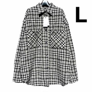 BALENCIAGA バレンシアガ Buffalo Check Padded Shirt バッファローチェック中綿入りオーバーサイズ長袖シャツ グリーン 676285