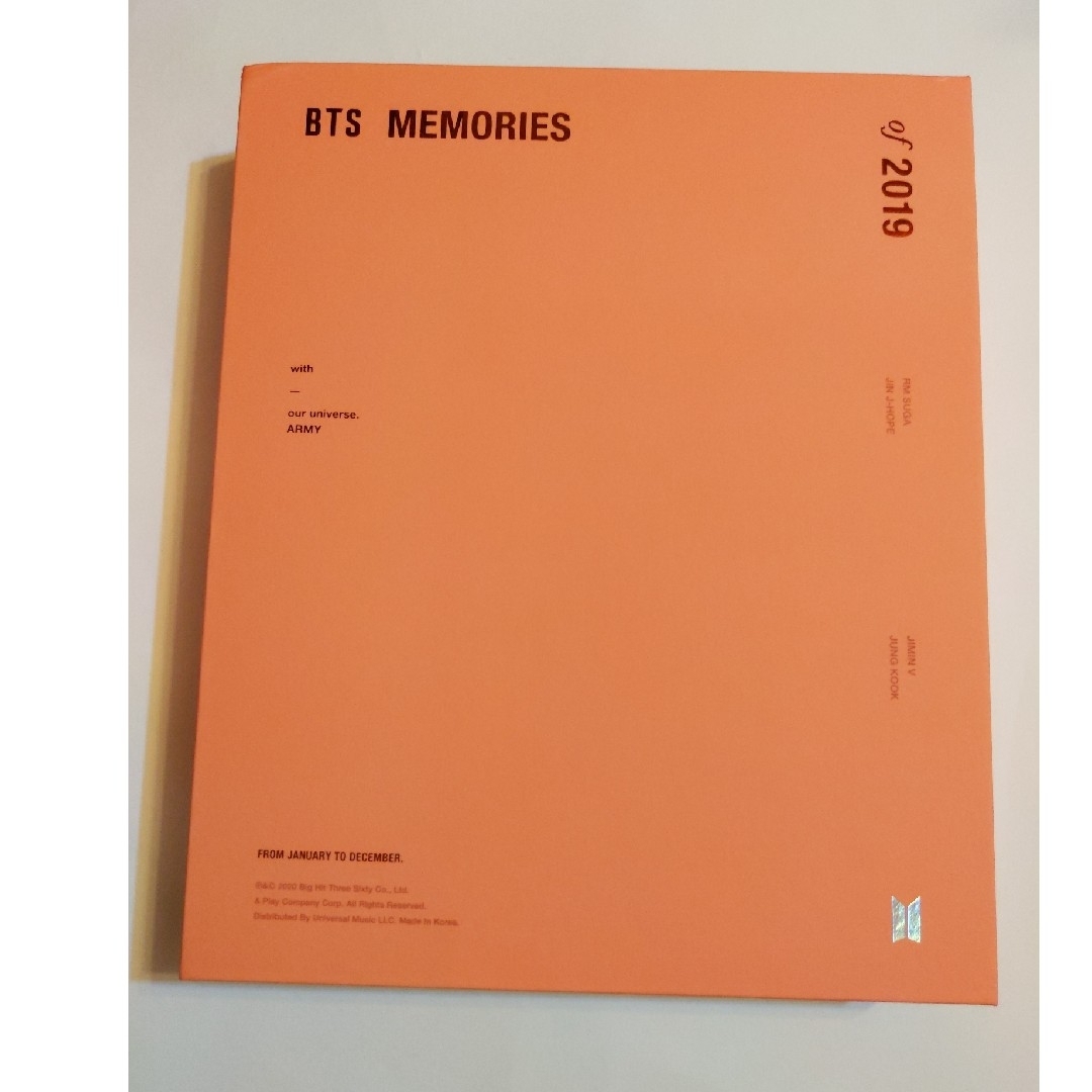 BTS Memories 2019 DVD 日本語字幕付き