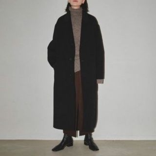 トゥデイフル(TODAYFUL)のTODAYFUL Wool Over Coat  36 black(ロングコート)