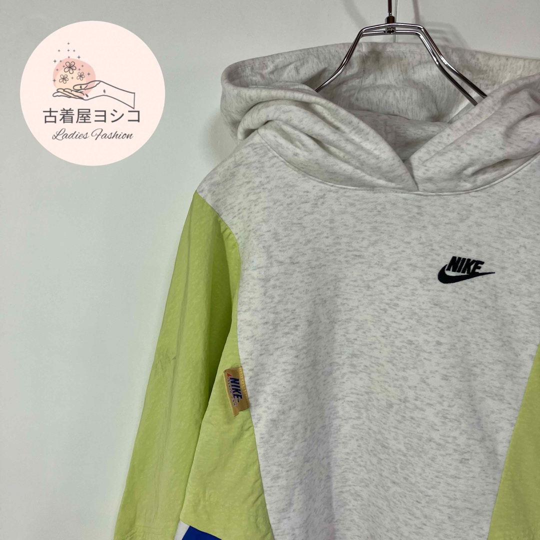 【定番人気モデル】NIKE☆ NSW ボア　Lサイズ　フリース　フーディー　刺繍