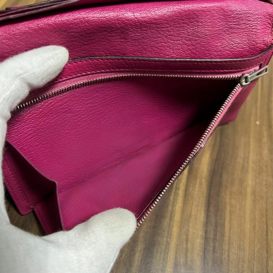 ⭐️美品⭐️HERMES エルメス 財布 ベアン クロコ アリゲーター