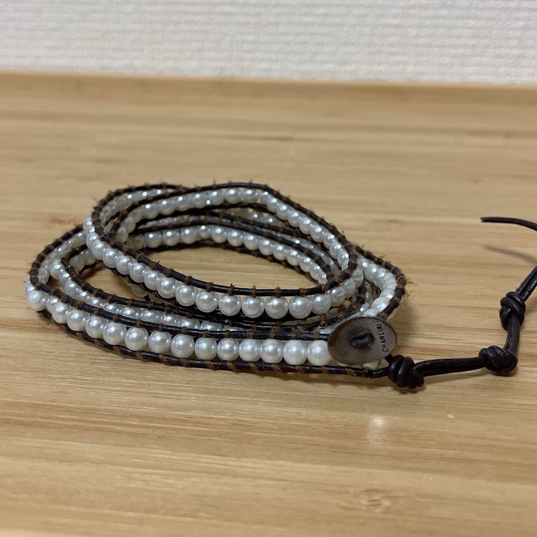 CHAN LUU(チャンルー)のCHAN LUU パール ラップブレスレット レディースのアクセサリー(ブレスレット/バングル)の商品写真