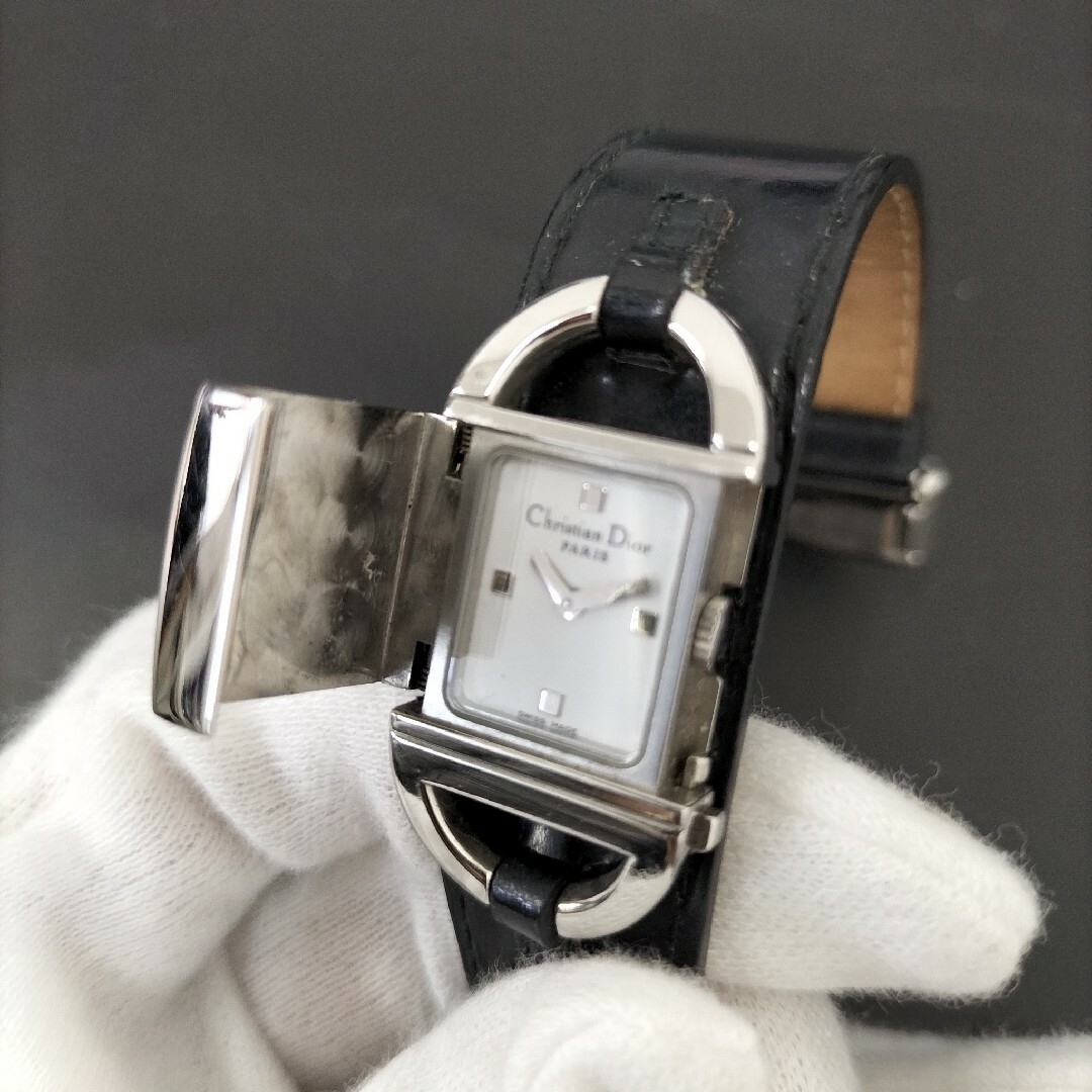 【電池交換済み】Christian Dior ディオール 腕時計 D78-100