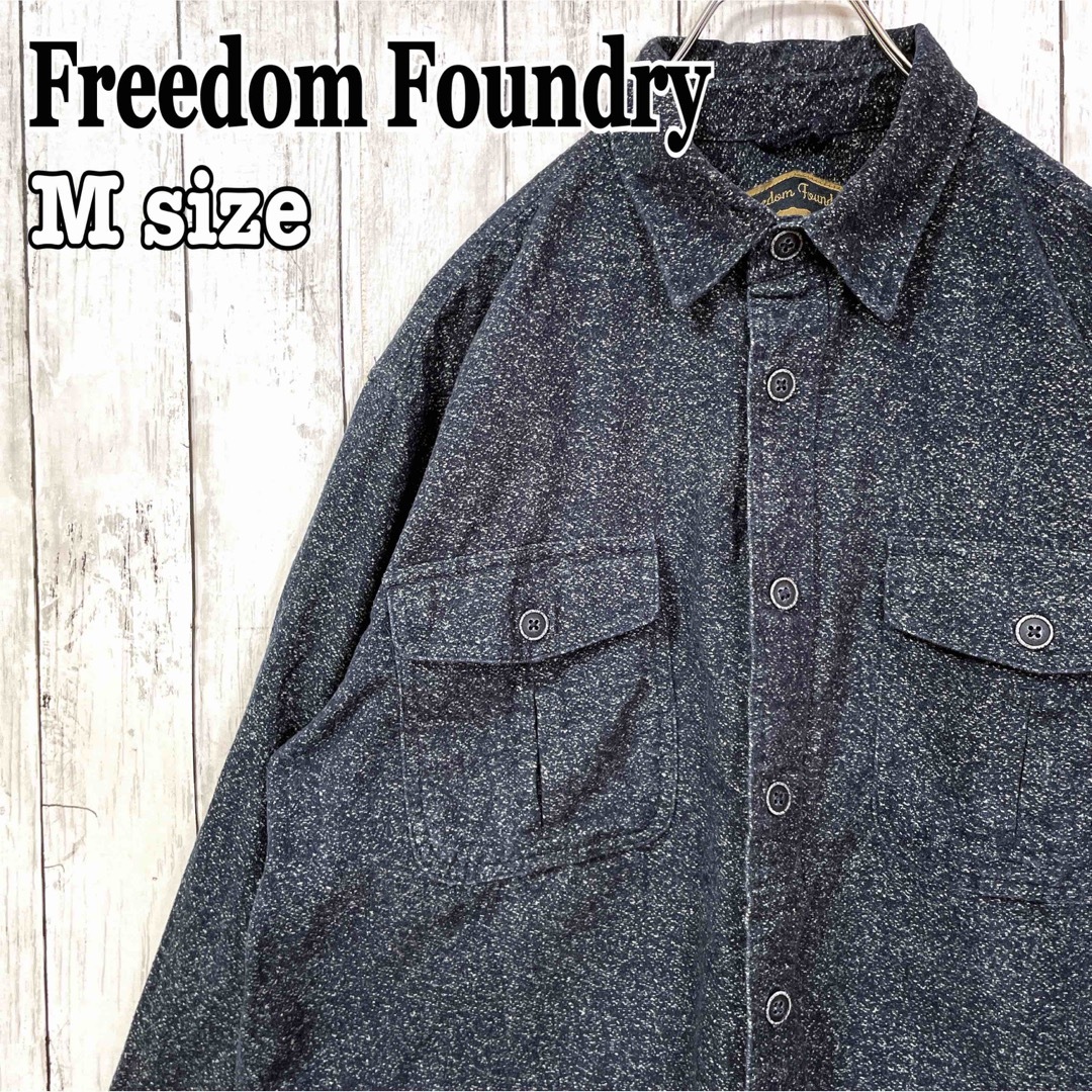 Freedom Foundry ヘビーネルシャツ シャツジャケット 長袖 古着 メンズのトップス(シャツ)の商品写真