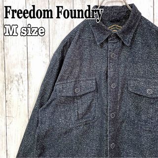 Freedom Foundry ヘビーネルシャツ シャツジャケット 長袖 古着(シャツ)