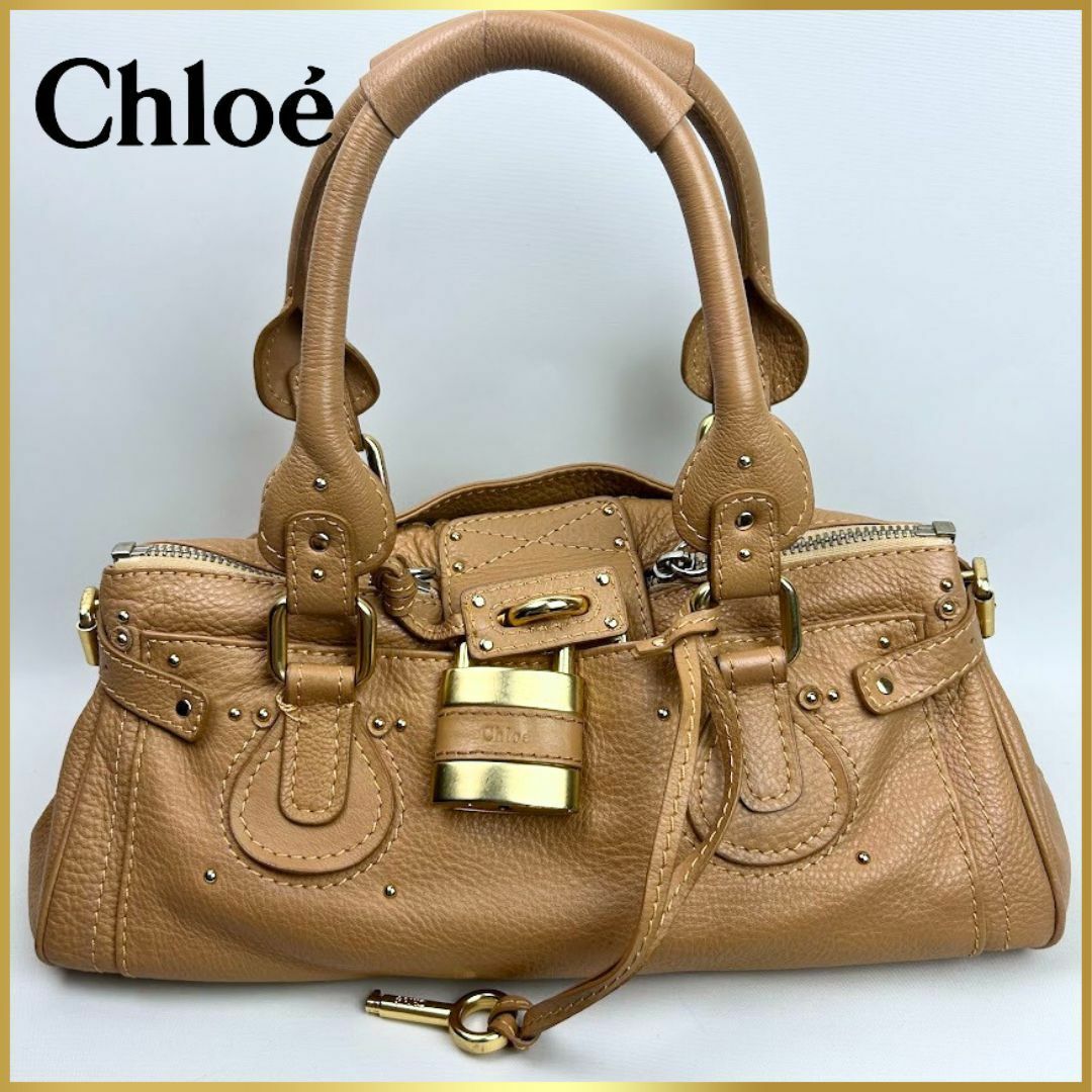 【美品】Chloe クロエ パディントン ハンドバッグ ショルダーバッグハンドバッグ