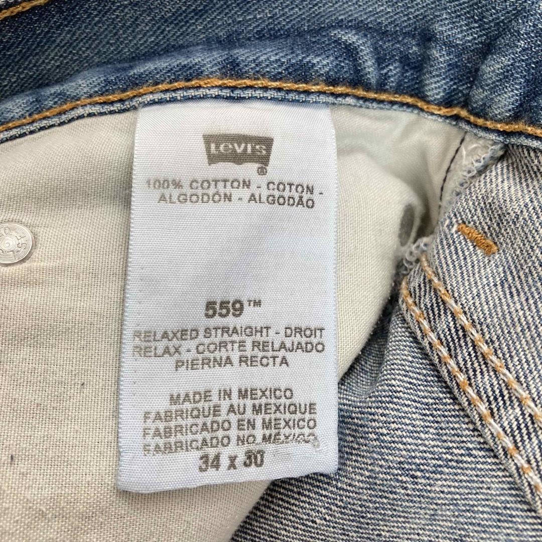 Levi's リーバイス 559 ワイドデニムパンツ バギー W34 メキシコ製