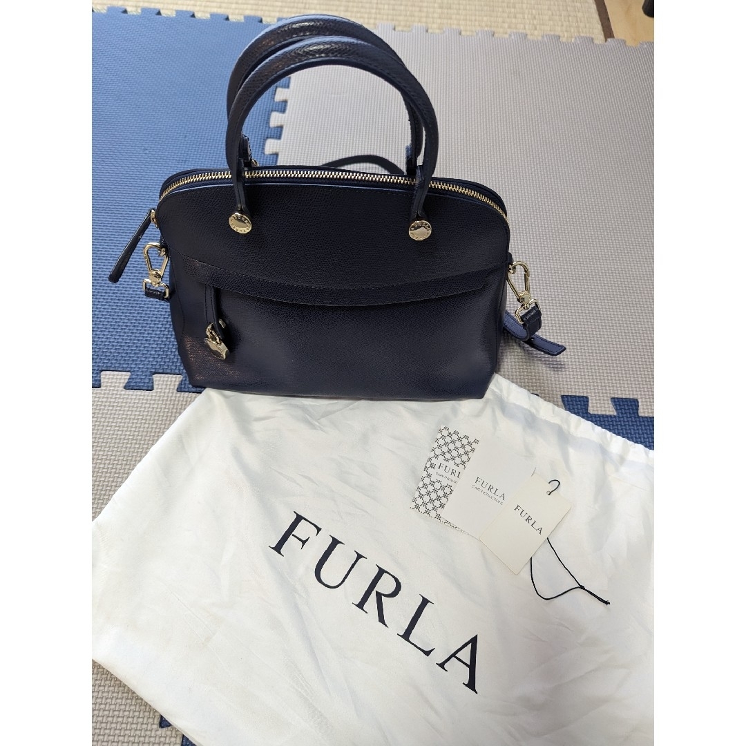 Furla - 【美品】FURLA パイパー ネイビーの通販 by masaki's shop ...