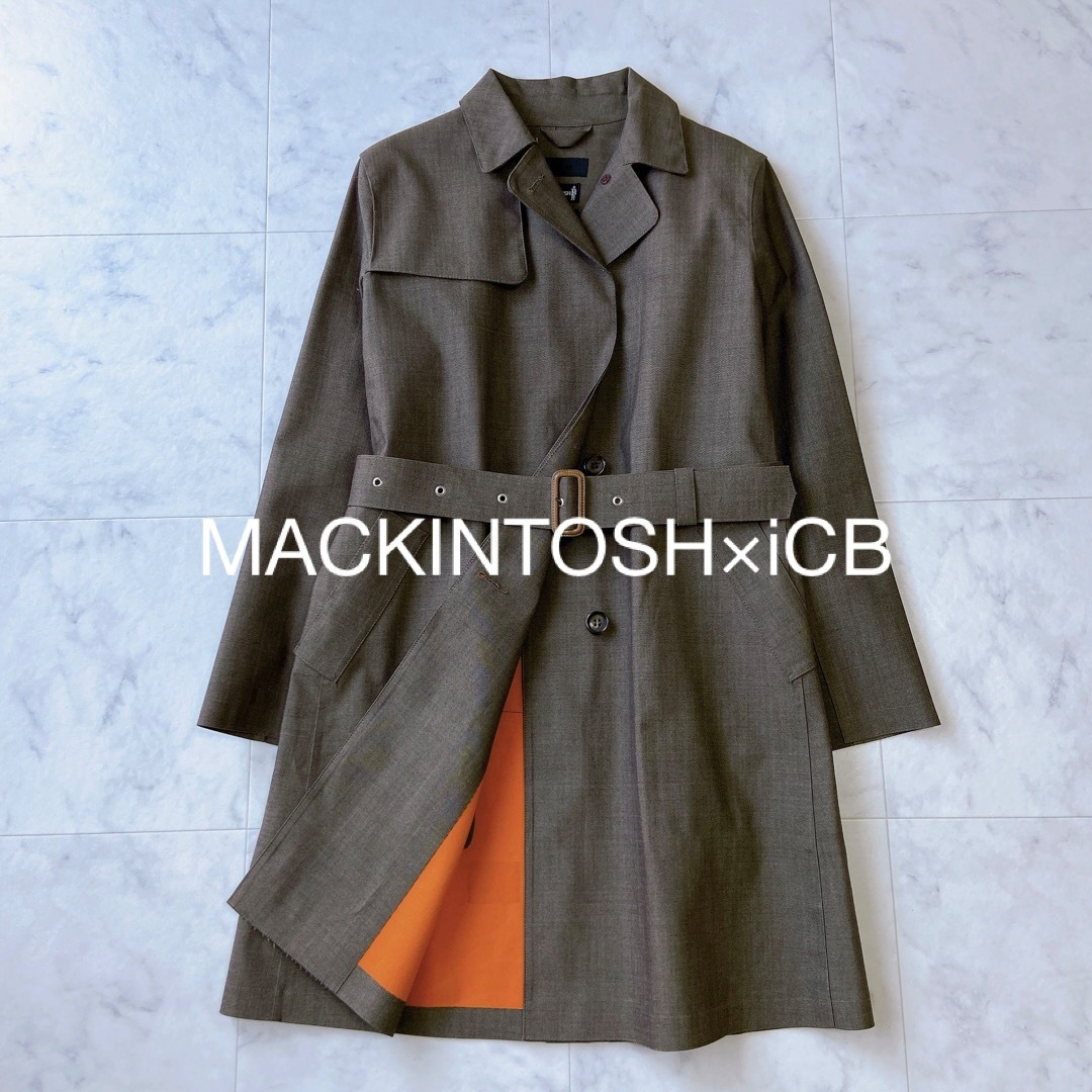 MACKINTOSH(マッキントッシュ)の希少カラー＊MACKINTOSH×iCB マッキントッシュ ゴム引きコート  レディースのジャケット/アウター(トレンチコート)の商品写真