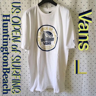 ヴァンズ(VANS)のVansバンズUSOPENofsurfing＠ハンティントンビーチ記念TシャツＬ(Tシャツ/カットソー(半袖/袖なし))