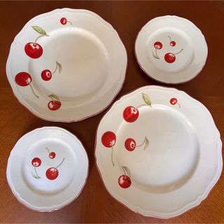 リチャードジノリ(Richard Ginori)の【美品】リチャードジノリ★アンティコチェリー★ペア　セット(食器)