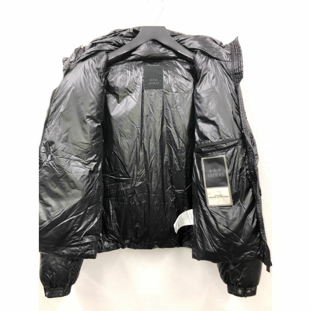 【14893】TATRAS タトラス ダウンジャケット ブラック サイズ02 M