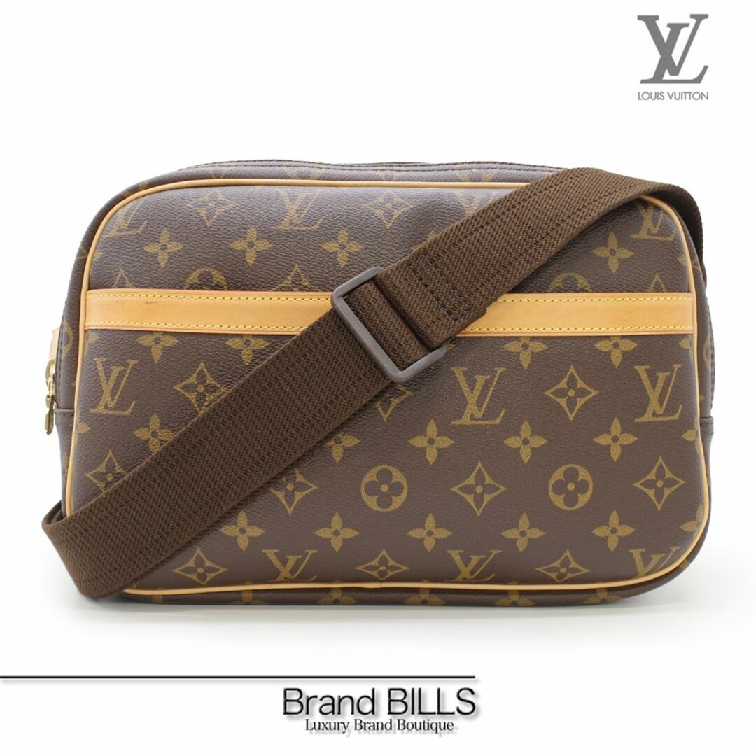 ■■LOUIS VUITTON ルイヴィトン リポーターPM ショルダーバッグ モノグラム M45254 ブラウン