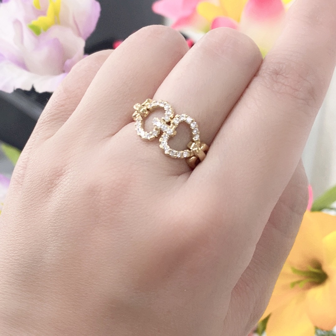 専用JL264☆高級 ダイヤモンド1ct K18 リング-