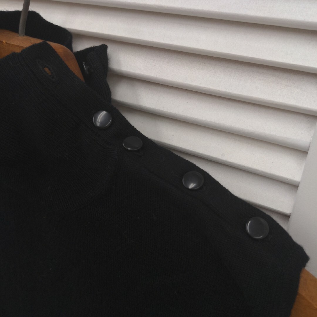 ノースリーブ ニット カットソー レディースのトップス(カットソー(半袖/袖なし))の商品写真