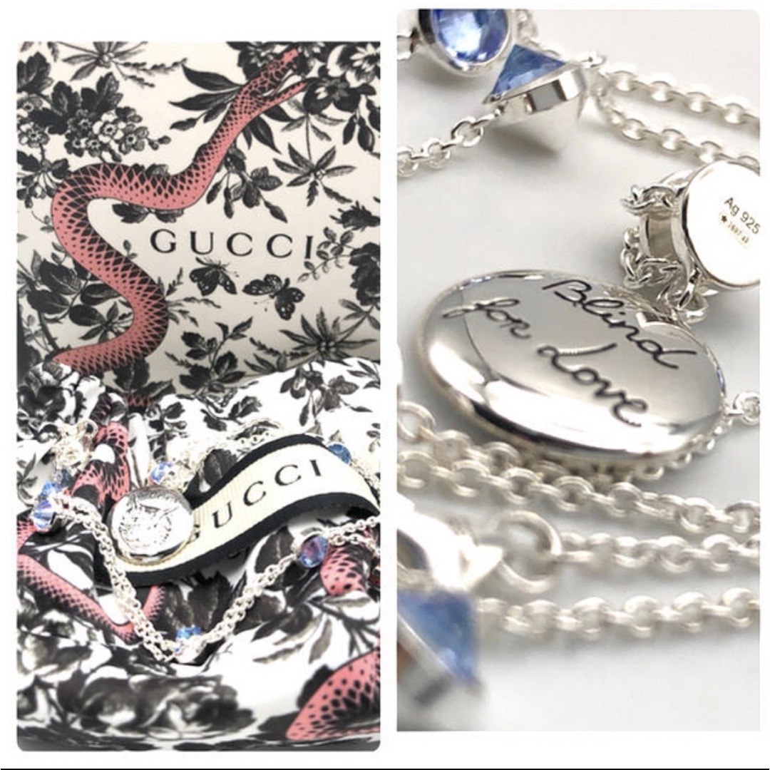 Gucci(グッチ)のGUCCI blind for love ネックレス レディースのアクセサリー(ネックレス)の商品写真