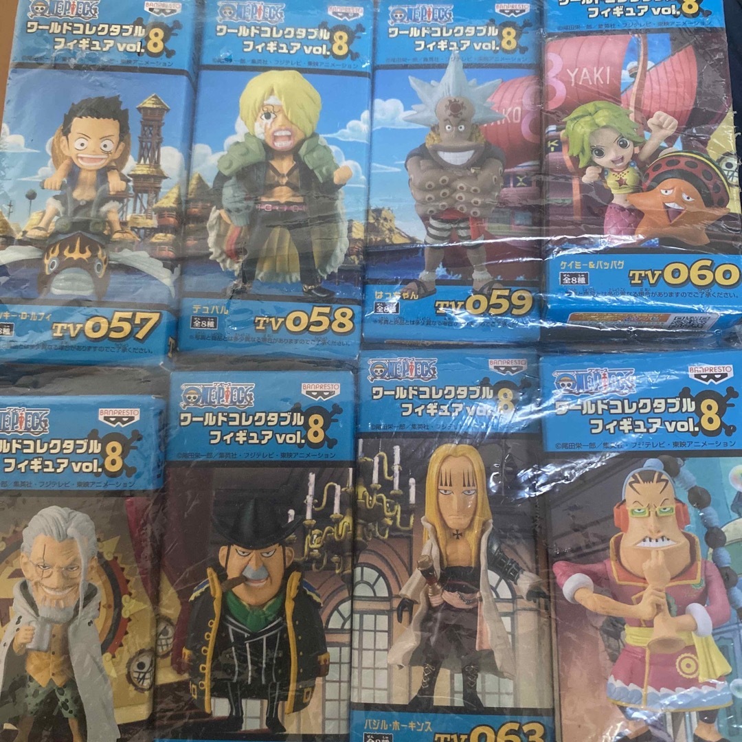 ワンピースコレクタブルフィギュア vol8 コンプセット 新品未開封