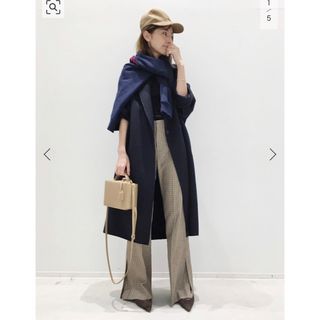 アパルトモンドゥーズィエムクラス(L'Appartement DEUXIEME CLASSE)のアパルトモン♡ALMAROSAコート♡ネイビー(ロングコート)