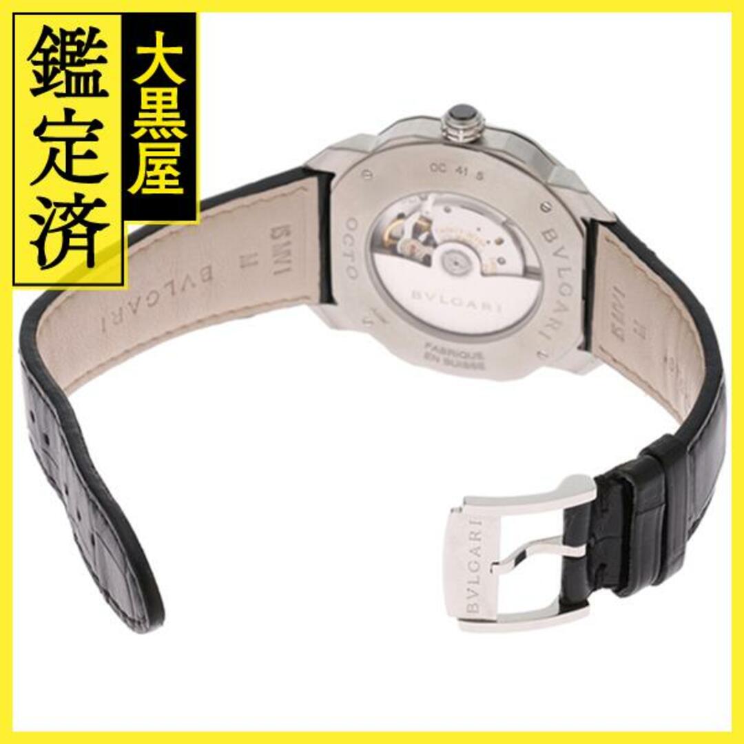 ブルガリ 腕時計 オクト OC41S グレー メンズ 自動巻き【200】