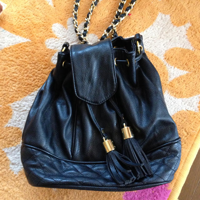 MURUA(ムルーア)のMURUA タッセル付きリュック♡ レディースのバッグ(リュック/バックパック)の商品写真