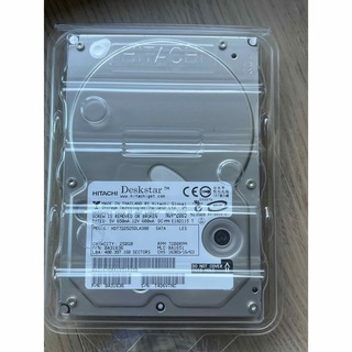 [未開封]内蔵型HDD HDT722525DLA380 250GB SATA(PCパーツ)