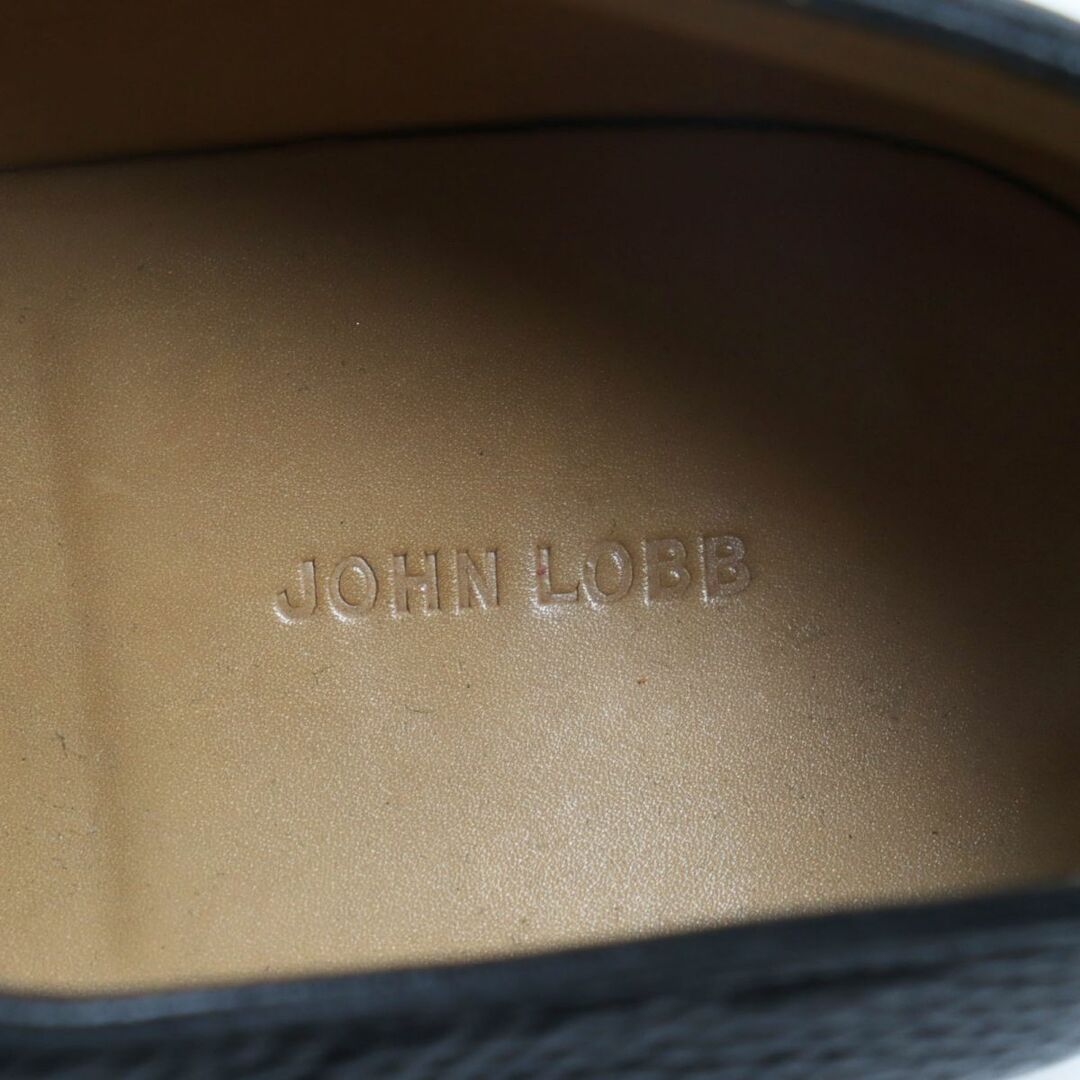 【ドンドン見直し】良品●JOHN LOBB ジョンロブ SENTRY 0015ラスト Uチップ レザーシューズ ブラック 7 1/2E イングランド製 メンズ 5