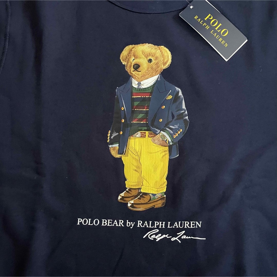 POLO RALPH LAUREN(ポロラルフローレン)のポロベア　ラルフローレン　トレーナー　パーカー　スウェット　裏起毛　160cm キッズ/ベビー/マタニティのキッズ服男の子用(90cm~)(Tシャツ/カットソー)の商品写真