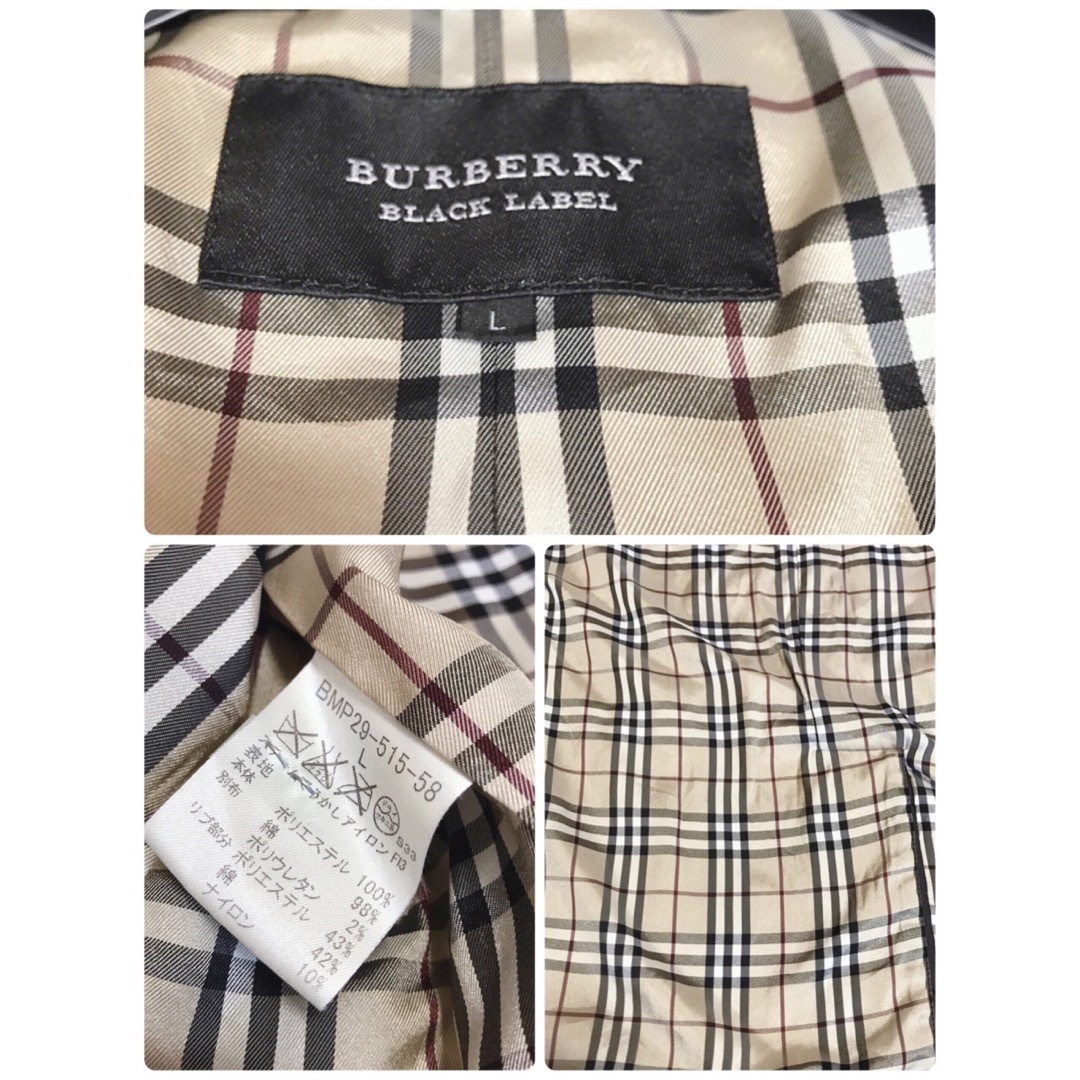 BURBERRY BLACK LABEL - 美品 バーバリーブラックレーベル ...