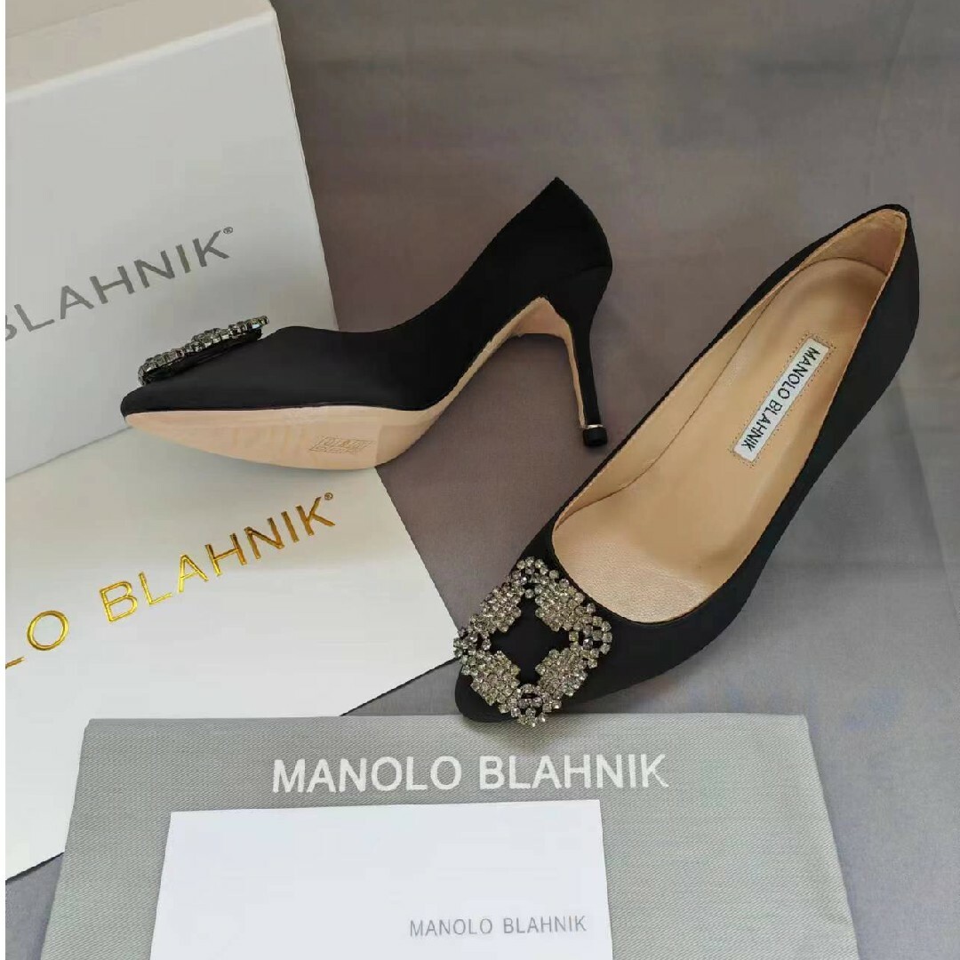 MANOLO BLAHNIK HANGISI ハイヒール パンプス-