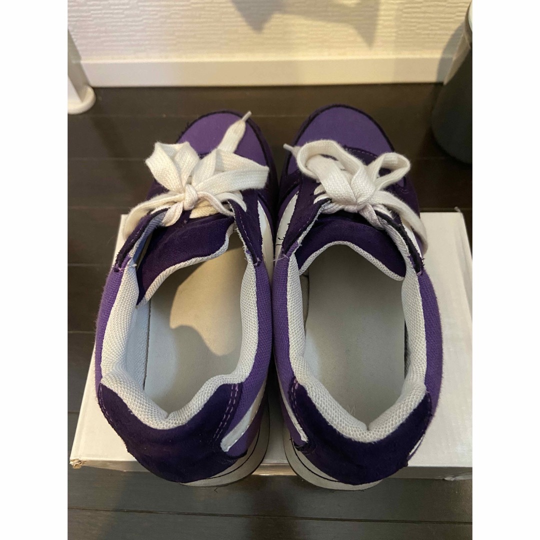 紫　スニーカー レディースの靴/シューズ(スニーカー)の商品写真