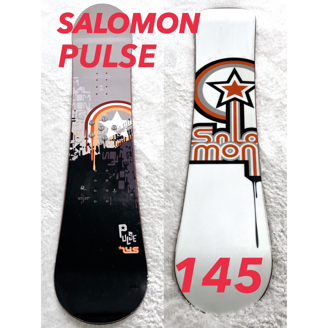 SALOMON(サロモン)の【希少デザイン】SALOMON PULSE 145 サロモン パルス スポーツ/アウトドアのスノーボード(ボード)の商品写真